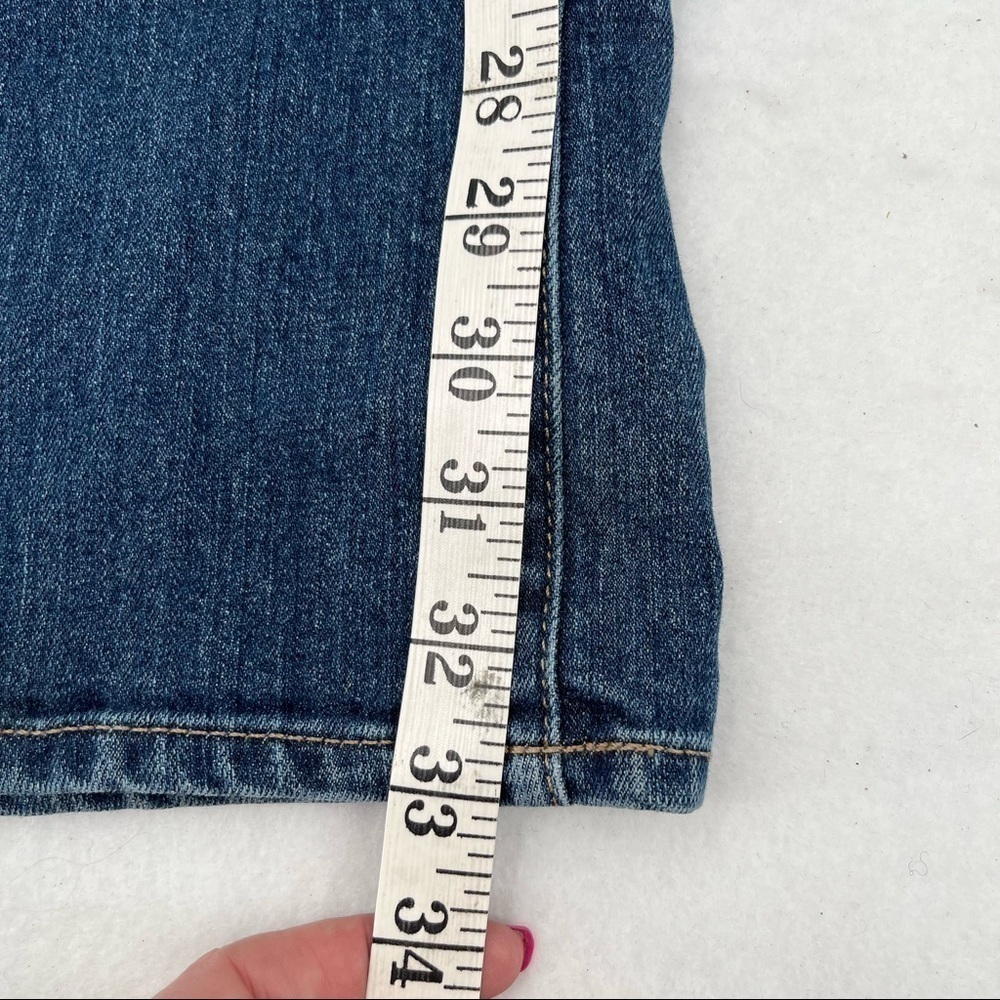 GAP Womens Perfect Boot Dark Denim Jeans size: 30/10 Long - Picture 3 of 8